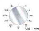Pelgrim MAG689RVS - the grill & microwave function - 2