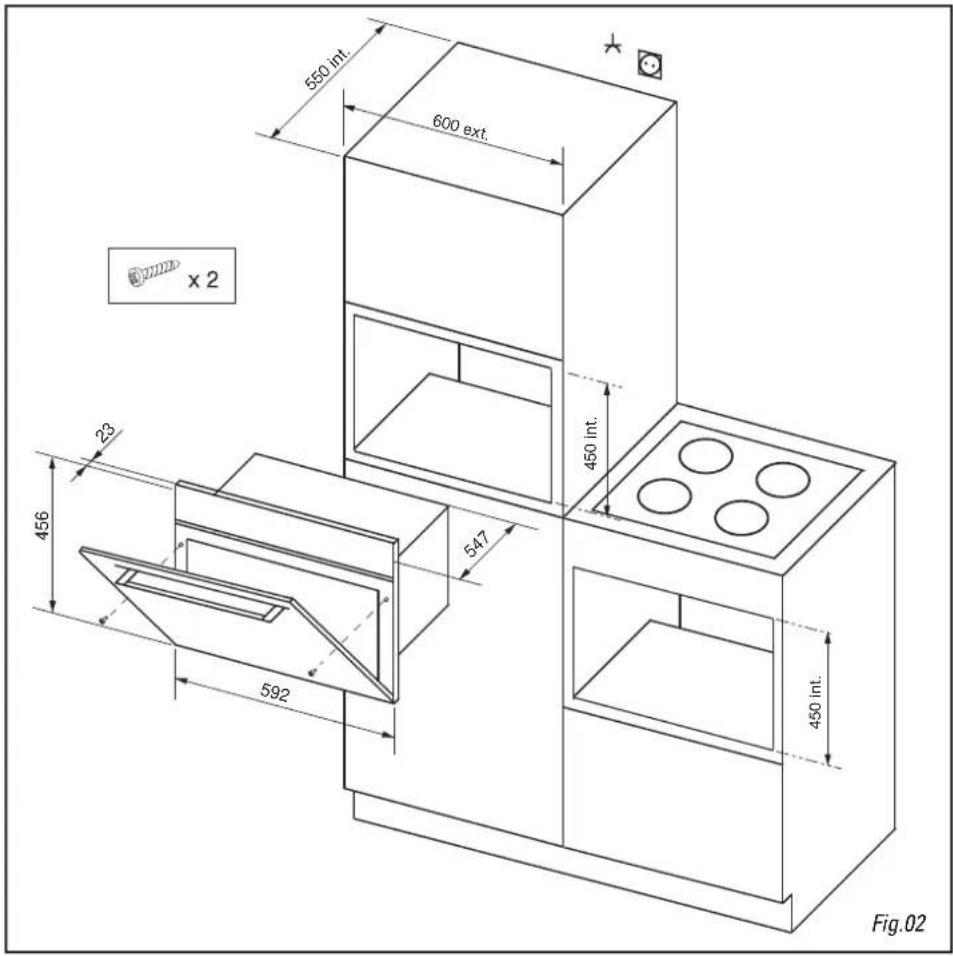 Pelgrim MAG689RVS - building-in - 1