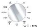 Pelgrim MAG689RVS - fonction gril + micro-ondes - 2