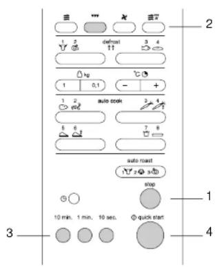 Pelgrim MAG556WIT - Grill setting - 1