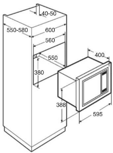 Pelgrim MAG537RVS - Placement - 2