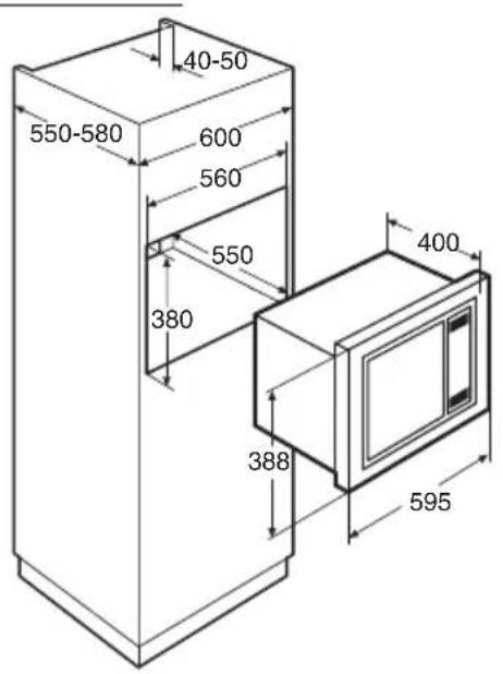 Pelgrim MAG537RVS - Plaatsing - 2
