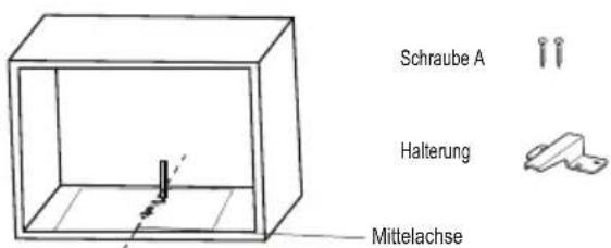 Pelgrim MAG537RVS - Einbau der Halterung - 3