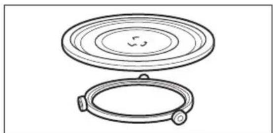 AEG MSC2544S - Drehteller-Set - 2