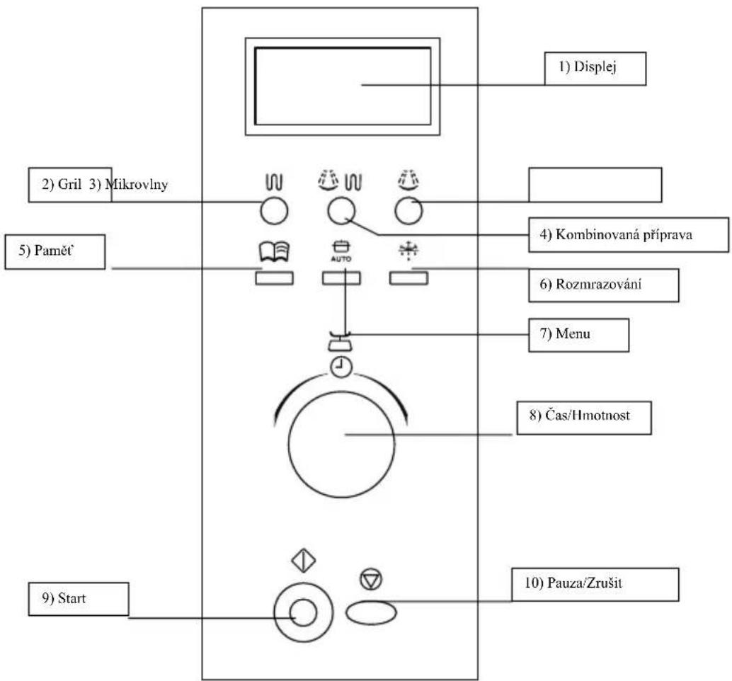 Mastercook MMB23AGEX - OVLÁDACÍ PANEL - 1