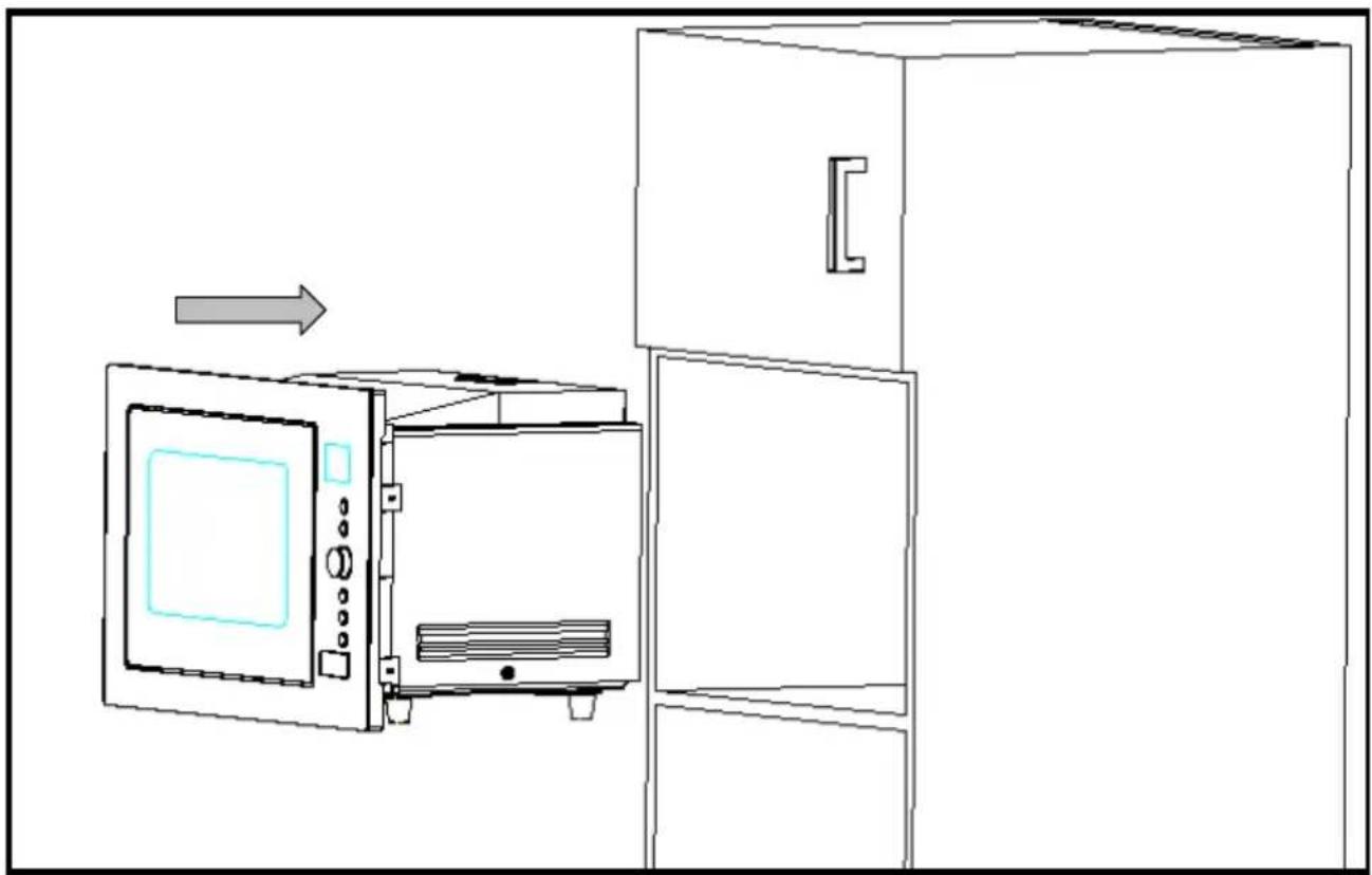 CATA MC 32 DC - Install the Oven - 1