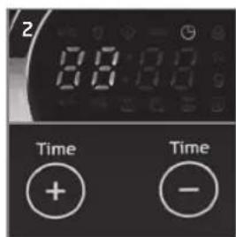 Koenic KMW 202 - Réglage de l'horloge Cuisson au micro-ondes - 3