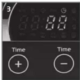 Koenic KMW 202 - Einstellen der Uhr Kochen mit Mikrowelle - 5