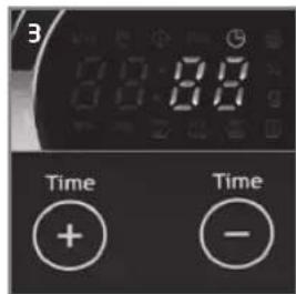 Koenic KMW 202 - Réglage de l'horloge Cuisson au micro-ondes - 5
