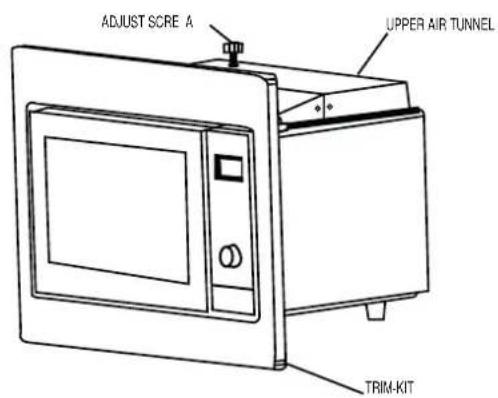ADJUST SCRE A UPPER AIR TUNNEL TRIM-KIT