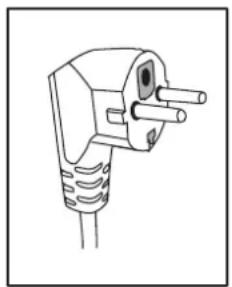 SILVERLINE MW9012X01 - Two-round-pin plug - 1