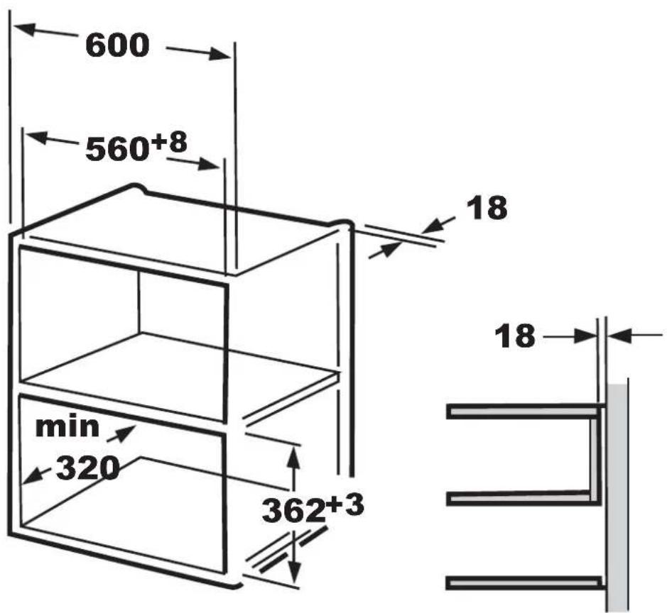 SILVERLINE MW9012X01 - Built-in furniture - 1