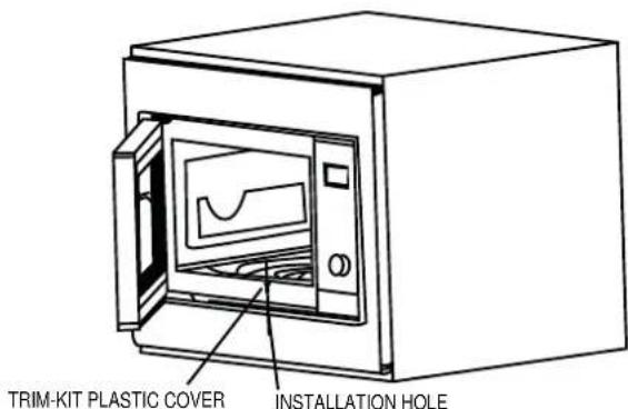 TRIM-KIT PLASTIC COVER INSTALLATION HOLE