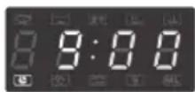 SILVERLINE MW9012X01 - PROGRAMMATION AVEC REGLAGE PRELIMINAIRE (POUR UN TEMP FUTUR) - 1