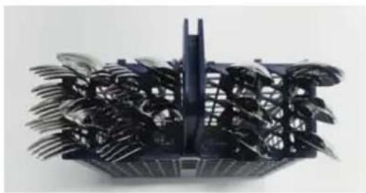 SAMSUNG DW80K7050UG - UTILISATION DU PANIER A COUVERTS - 3