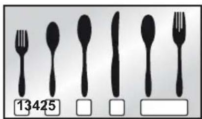 SAMSUNG DW80K7050UG - USING THE CUTLERY RACK - 8