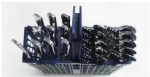 SAMSUNG DW80K7050UG - USING THE CUTLERY RACK - 2