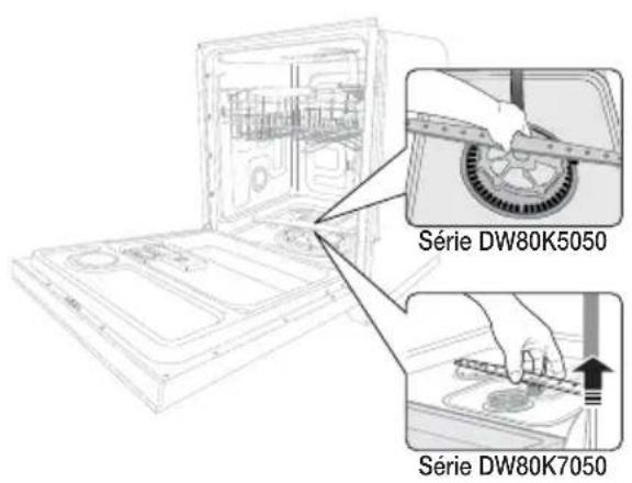 SAMSUNG DW80K7050UG - Gicleur inférieur - 1