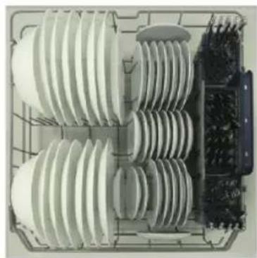 SAMSUNG DW80K5050UW - CHARGEMENT DU PANIER INFÉRIEUR - 2