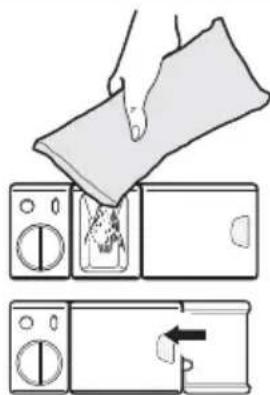 SAMSUNG DW80K5050US - Filling the detergent dispenser - 3
