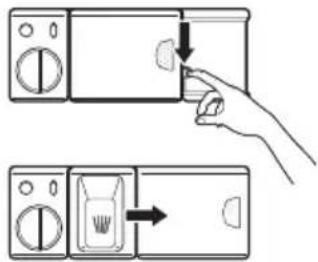 SAMSUNG DW80K5050US - Filling the detergent dispenser - 2