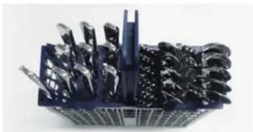 SAMSUNG DW80K5050US - USING THE CUTLERY RACK - 2
