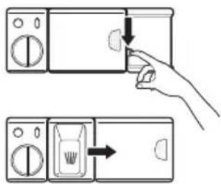 SAMSUNG DW80K5050US - Remplissage du réservoir de produit de lavage - 2