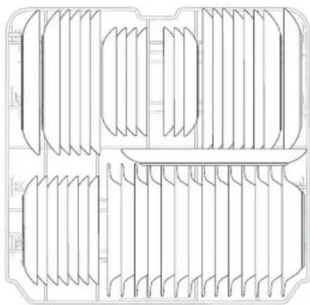 SAMSUNG DW60H6050FS - For standard test (DW60H6050) - 3