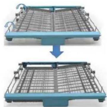 THOMSON Thomonix SILENCE - Positions of cutlery rack: - 2