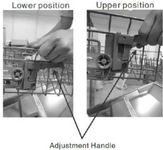 THOMSON Thomonix SILENCE - Adjusng the upper basket - 1