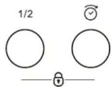 THOMSON TDW 1445 SL - Child lock function - 1