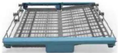 THOMSON TDW 1445 SL - Positions of cutlery rack: - 3