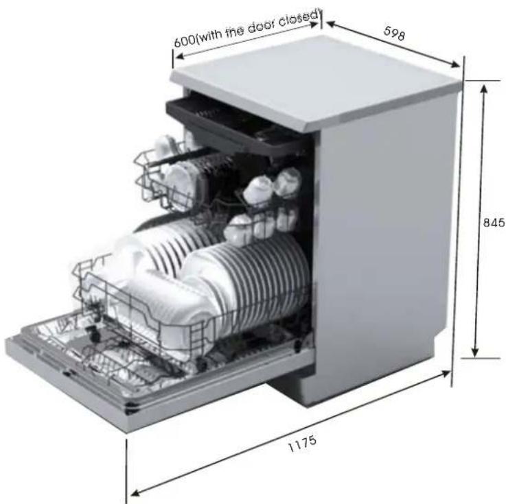 THOMSON TDW 1445 SL - NOTE: - 1
