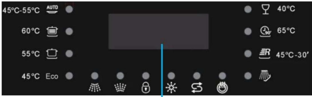 THOMSON TDW 45 SILVER - Control Panel - 9