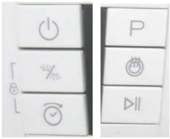 THOMSON TDW 45 SILVER - Panel de control - 2