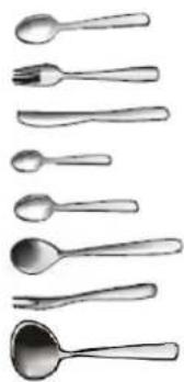 THOMSON TDW 45 SILVER - Loading the cutlery rack - 3