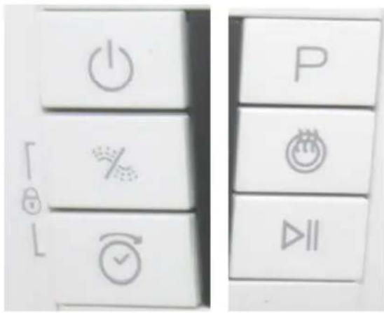 THOMSON TDW 45 SILVER - Control Panel - 2