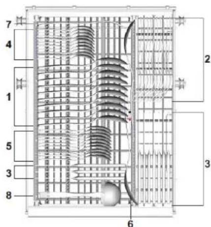 THOMSON TDW 45 SILVER - Loading the cutlery rack - 2