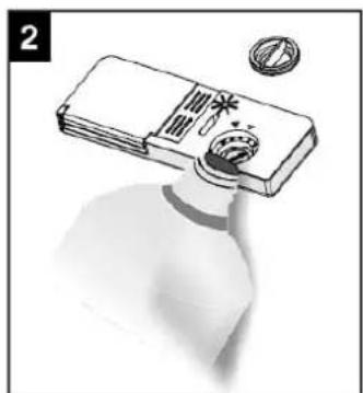 THOMSON TDW 45 SILVER - Adding the rinse aid - 2