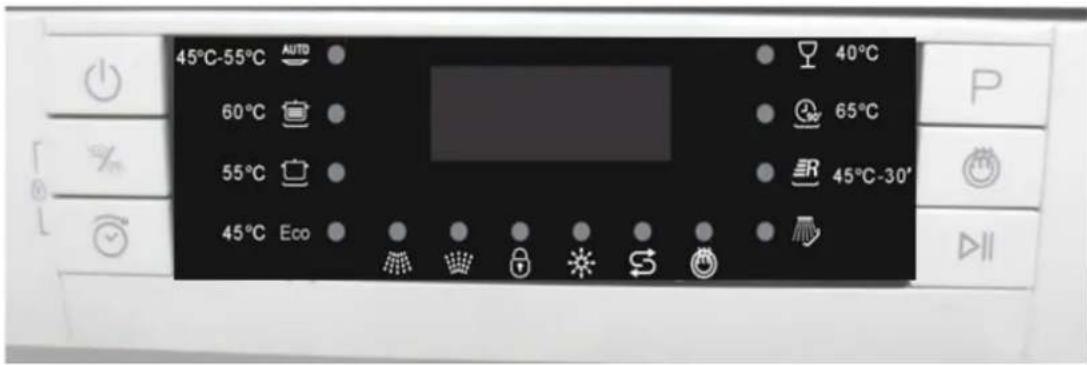 THOMSON TDW 45 SILVER - Bedieningspaneel - 1