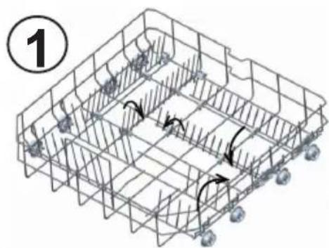 SHARP QWT35F444IEU - Clayettes pliables - 1