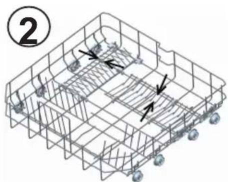 SHARP QWT35F444IEU - Clayettes pliables - 2