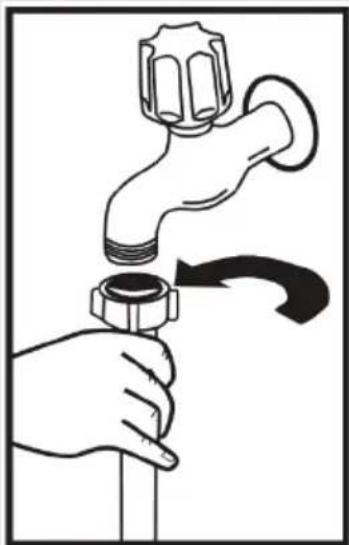 SHARP QWT24F443IDE - Raccordement d'eau - 1