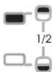 SHARP QWGT21F472IEU - 5.) Halbe-Beladung-Taste - 2