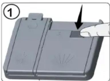 SHARP QWGD53I443XDE - Spülmittelbehälter auffüllen - 1