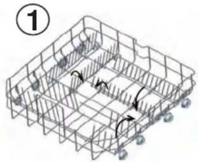 SHARP QWD41F452BEU - Hochklappbare Ablagen - 1