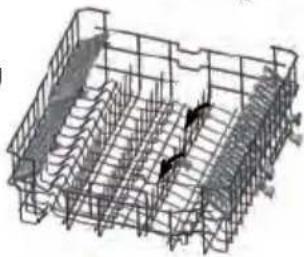 SHARP QWD41F452BEU - Hochklappbare Ablagen - 1
