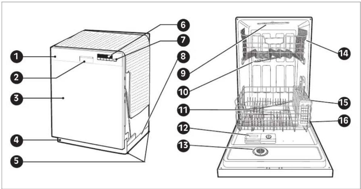 LG LDS5040BB - PIEZAS - 1