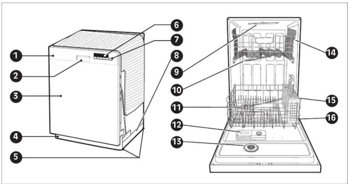 LG LDS5040BB - PIÉCES - 1