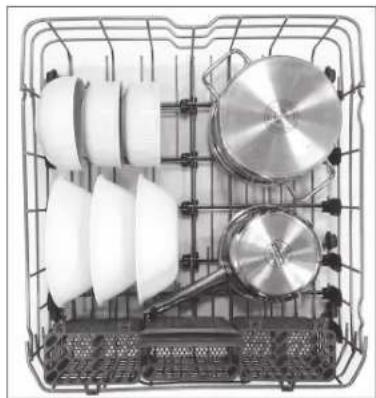 LG LDS5040BB - RABATTRE LE RATELIER INFÉRIEUR - 6